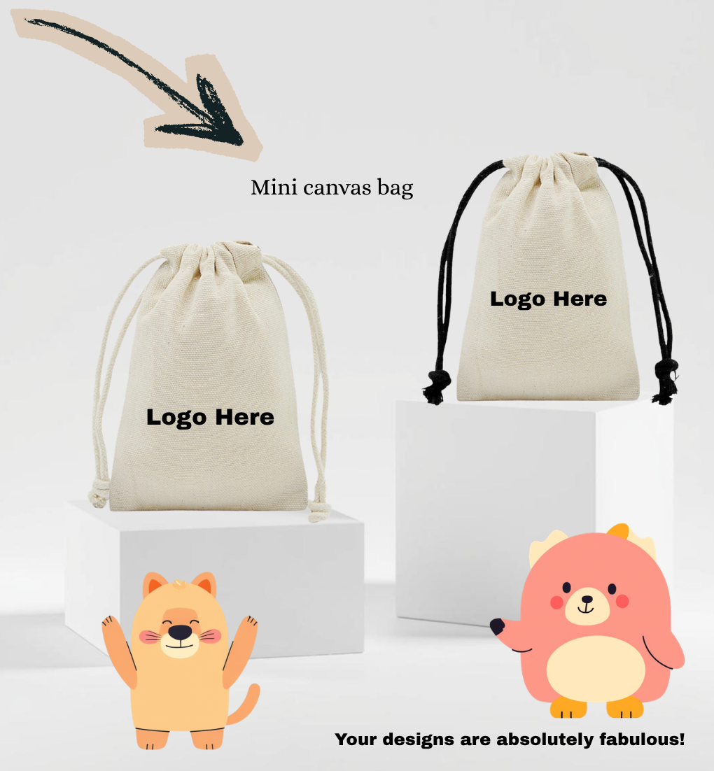 Customized Mini Canvas Bag