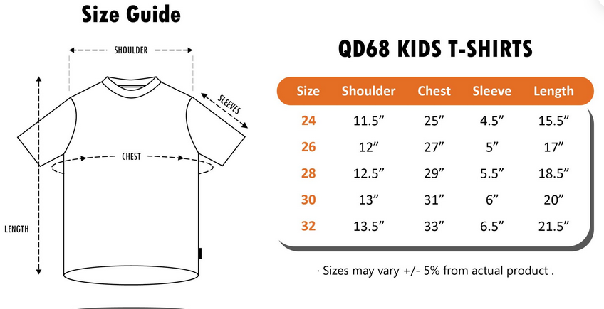 Quick Dry Round Neck - Kid Short Sleeve