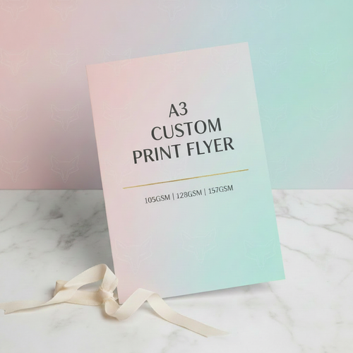 A3 Custom Print Flyer