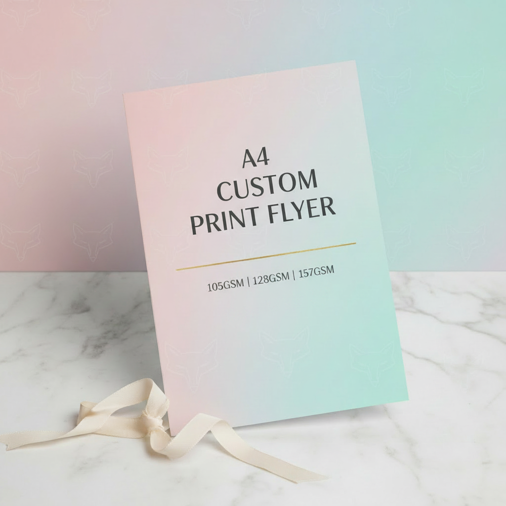 A4 Custom Print Flyer