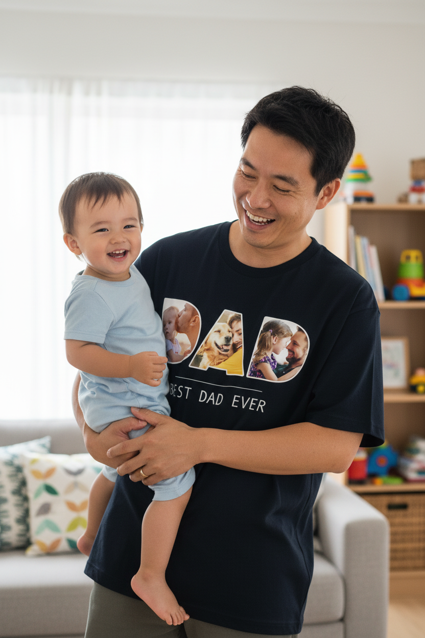 亚洲爸爸 Best Dad Ever Tee
