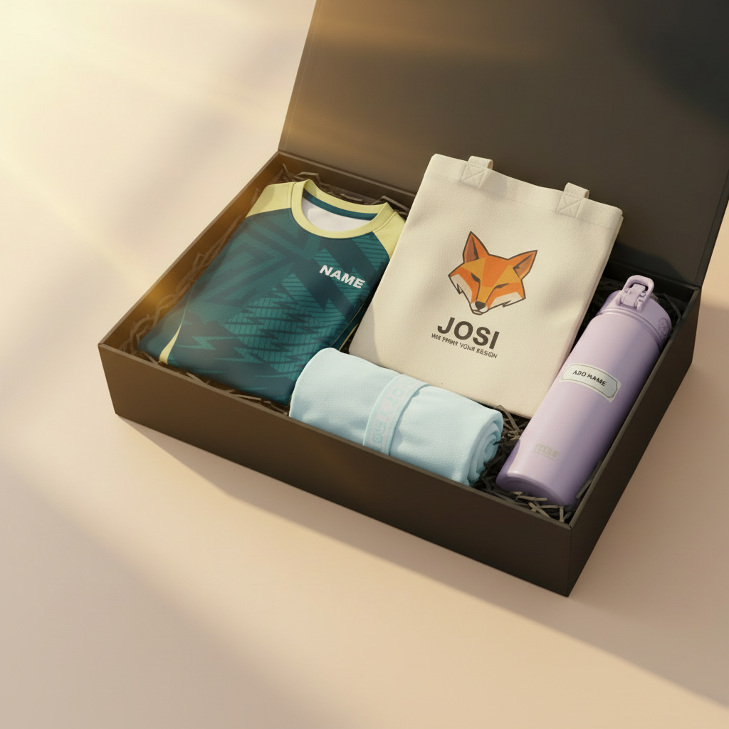 Gift Box 3 - Teal Yellow Jersey