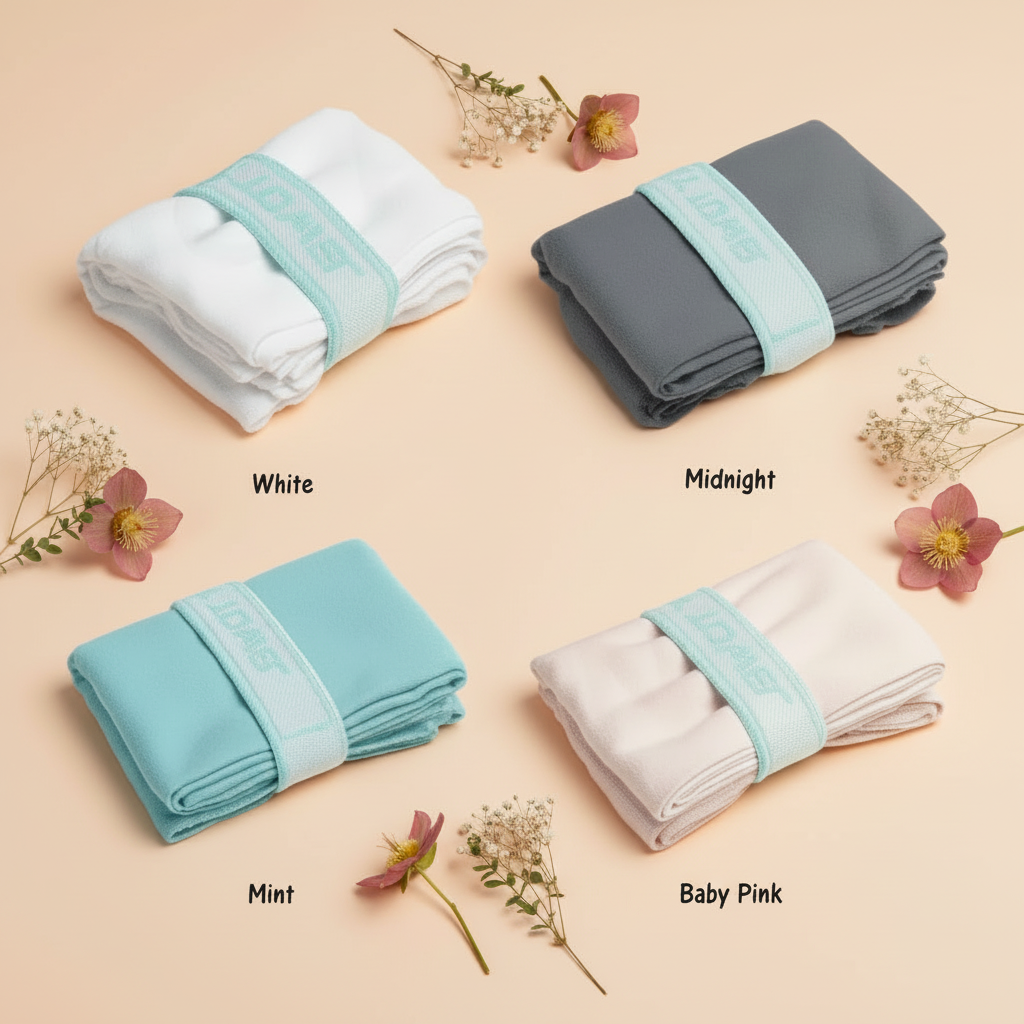 Hand Towel Warm Background Ad